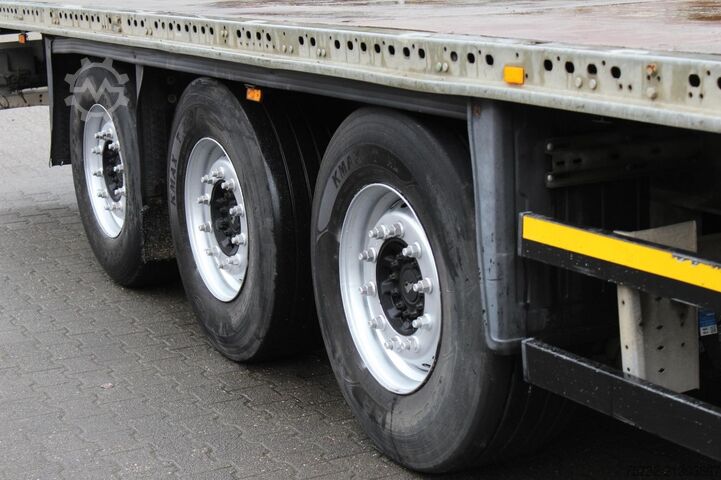 Open semitrailer SCHMITZ Liftachse   Rungentaschen   Zurrösen   3 Stück!