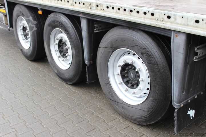 Open semitrailer SCHMITZ Liftachse   Rungentaschen   Zurrösen   3 Stück!