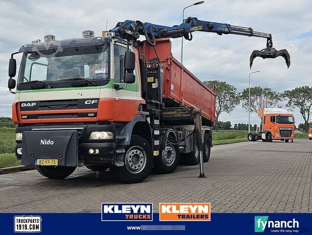 Kipper mit Kran DAF CF 85.410 PALFINGER EPSILON 17