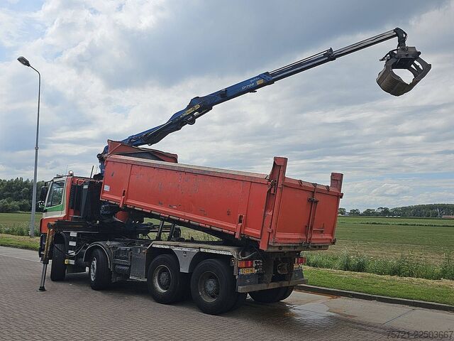 Kipper mit Kran DAF CF 85.410 PALFINGER EPSILON 17