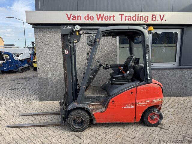 Linde H20D-01 Doppelhub 315, Seitenschieber, 6105 Betriebsstunden, VW-Dieselmotor, Baujahr 2015, Prü LINDE H20D-01 Duplo 315 Sideshift  6105UUR VW Diesel 2015  Keuring 7-2027
