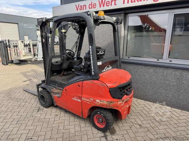 Linde H20D-01 Doppelhub 315, Seitenschieber, 6105 Betriebsstunden, VW-Dieselmotor, Baujahr 2015, Prü LINDE H20D-01 Duplo 315 Sideshift  6105UUR VW Diesel 2015  Keuring 7-2027