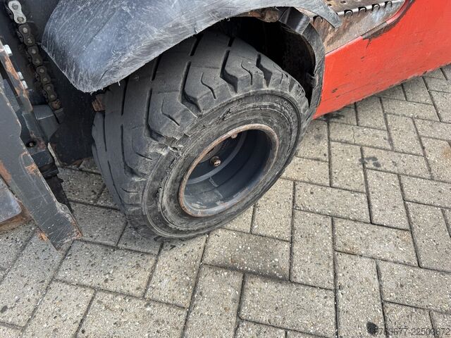 Linde H20D-01 Doppelhub 315, Seitenschieber, 6105 Betriebsstunden, VW-Dieselmotor, Baujahr 2015, Prü LINDE H20D-01 Duplo 315 Sideshift  6105UUR VW Diesel 2015  Keuring 7-2027