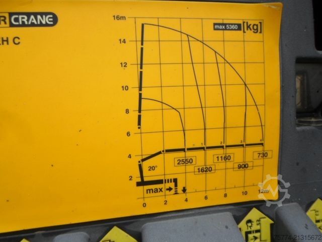 Kipper LKW MAN TGM 18.340/ 4X4/Kran PK 12001