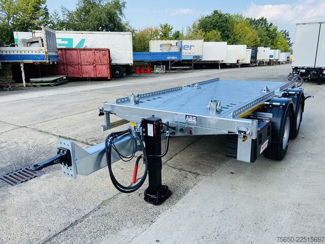Low loader trailer Möslein TMH 2  14 t Tandem- Absetzmuldenanhänger,geschlossenen BodenNeufahrzeug