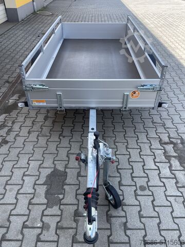 Car trailer Saris Tieflader Alu Einachser MP 255 133 1350