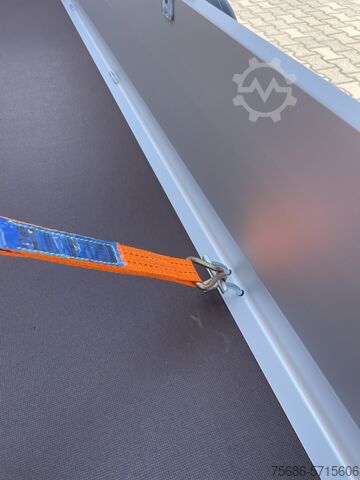 Car trailer Saris Tieflader Alu Einachser MP 255 133 1350