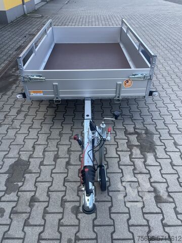 Car trailer Saris Tieflader Alu Einachser MP 205 133 1350