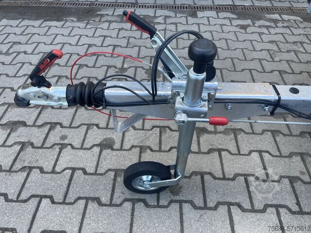 Car trailer Saris Tieflader Alu Einachser MP 205 133 1350