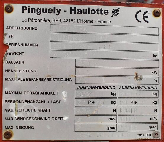 Scissor lift Haulotte Compact 10N