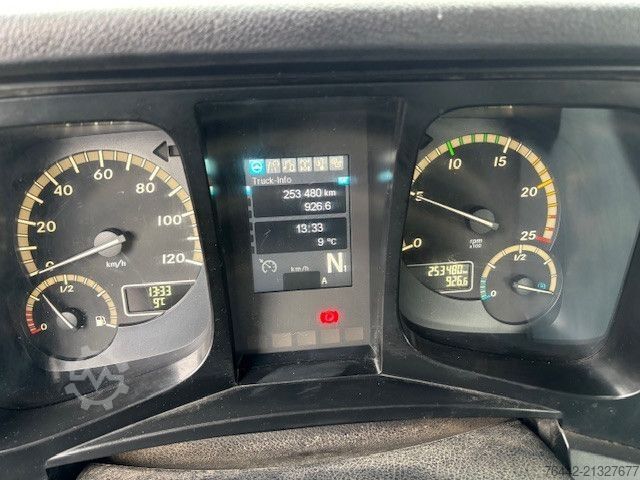 Roll-off tipper truck MERCEDES-BENZ AROCS 2636L-6X4-3M60 RADSTAND-KFZ BRIEF-253TKM!!