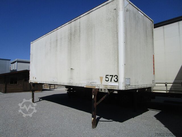 Swap body trailer SOMMER 3x BDF Wechsel Koffer 7,30m. Stk.900.-EURO netto
