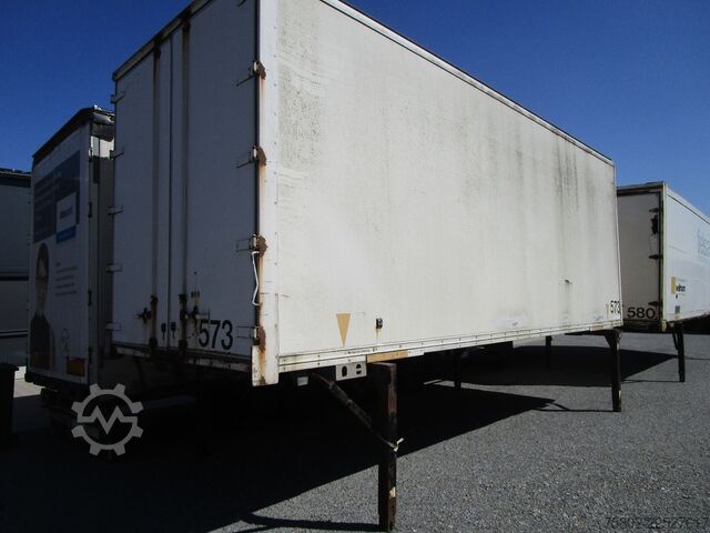 Swap body trailer SOMMER 3x BDF Wechsel Koffer 7,30m. Stk.900.-EURO netto