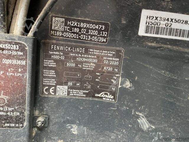 Diesel Forklift Linde H50D-02