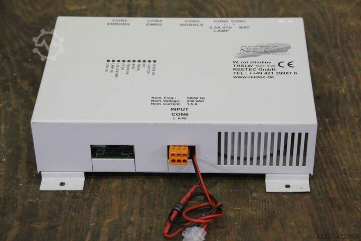 Hazard warning system control Reetec W, rot slimline THSLW