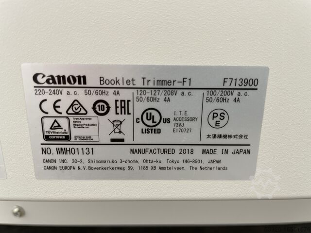 Booklet trimmer Canon Booklet Trimmer F1 for div. Canon imagePRESS