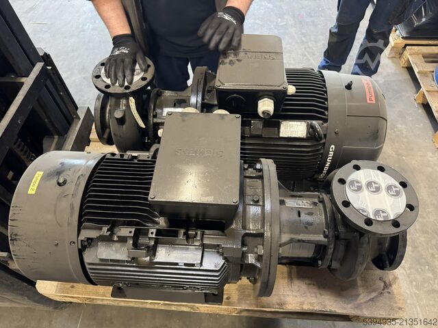 Single-stage block pumps according to EN 733 Grundfos NB 80-160/177