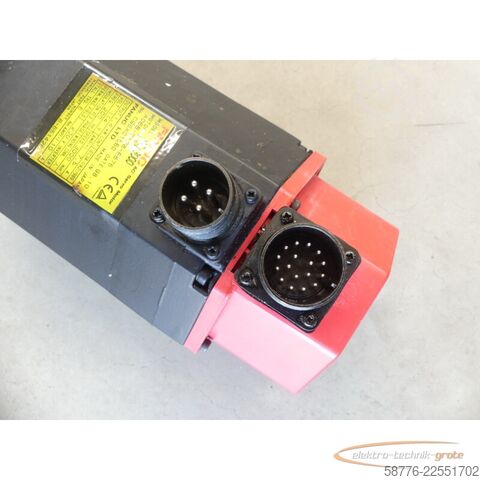 Control unit Fanuc A06B-0128-B575 AC Servo Motor SN: C98XC1650