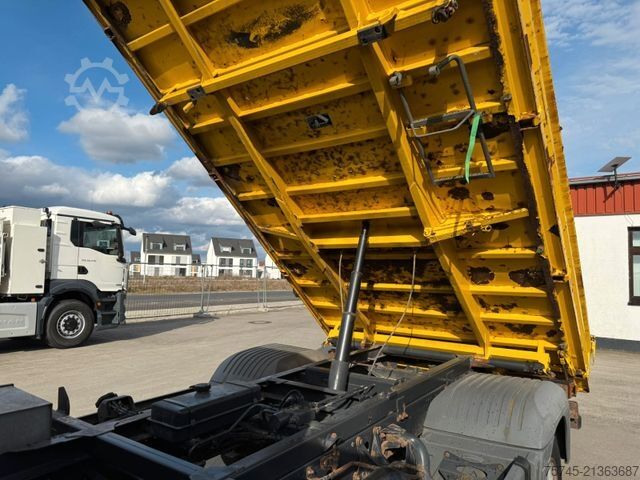 Three-way tipper van MERCEDES-BENZ ATEGO 815 * MEILLER KIPPER * WENIG KM *  1. HAND