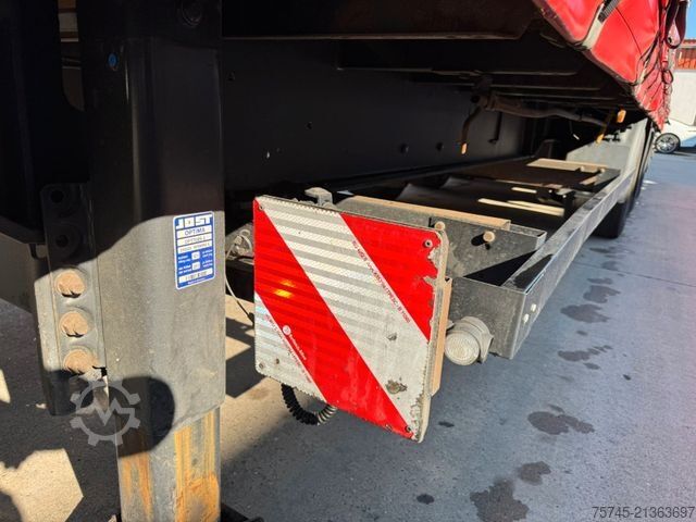 Open semitrailer with tarp KÖGEL S24-1 *  * SAF-ACHSEN * VOLUMEN *ÜBERBREITE