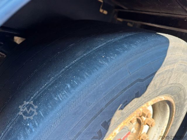 Open semitrailer with tarp KÖGEL S24-1 *  * SAF-ACHSEN * VOLUMEN *ÜBERBREITE