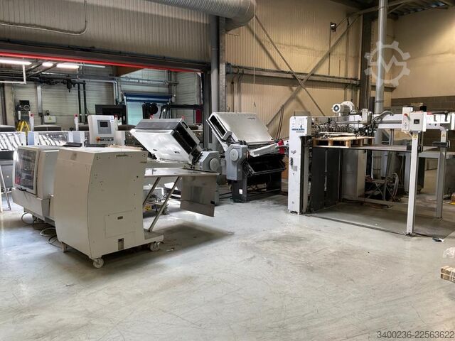 Heidelberg Stahl Stahlfolder TH 94 4/4 Bag-Folding Machine Line  