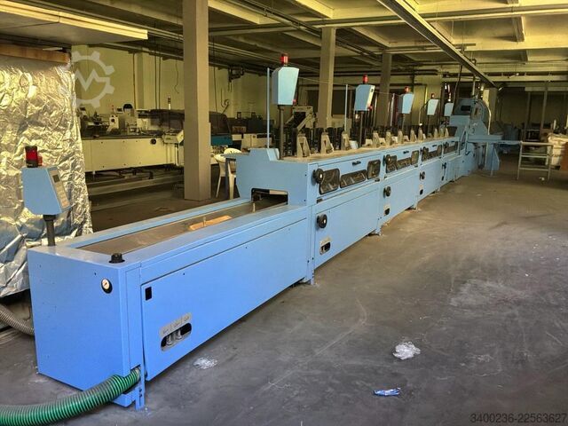 2005 Müller Martini Bolero B8 Perfect Binder Binding Line Muller Martini Bolero B8 Perfect Binder