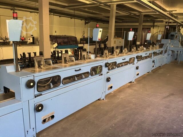 2005 Müller Martini Bolero B8 Perfect Binder Binding Line Muller Martini Bolero B8 Perfect Binder