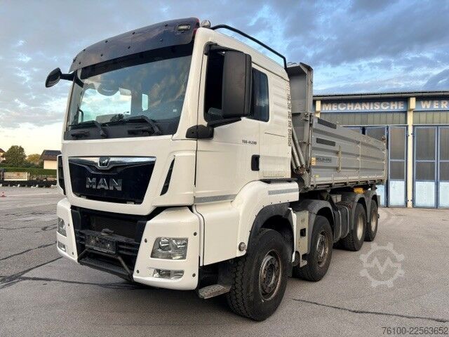 Three-sided tipper truck MAN TGS 41.510 3-Seitenkipper Meiller