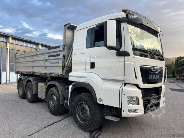 Three-sided tipper truck MAN TGS 41.510 3-Seitenkipper Meiller
