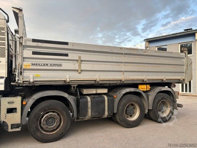 Three-sided tipper truck MAN TGS 41.510 3-Seitenkipper Meiller
