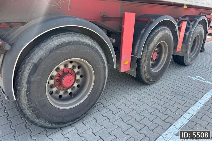 Tipper Stas SA345K / 50m3 / 10T axle / Steering axle / Lift...