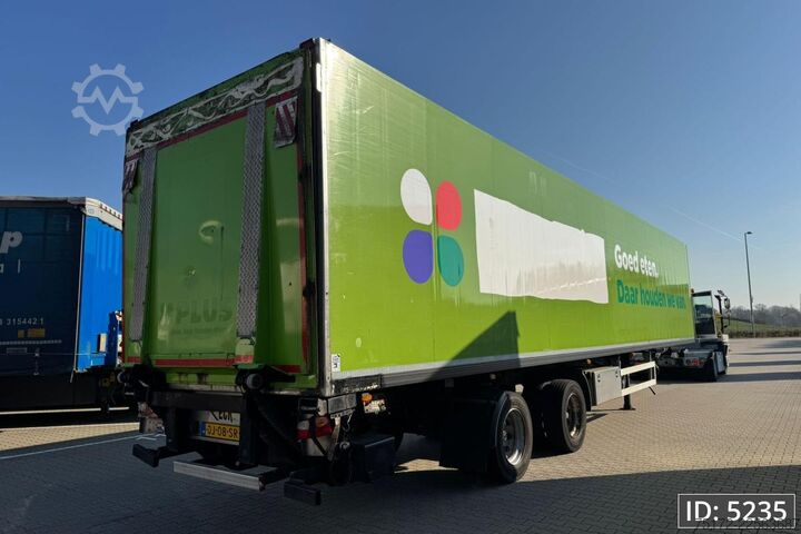 Kühl-/Tiefkühltransport Van Eck UT-2BI / 2 Axle / DHOLLANDIA
