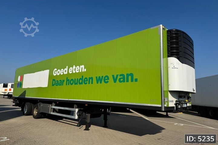 Kühl-/Tiefkühltransport Van Eck UT-2BI / 2 Axle / DHOLLANDIA