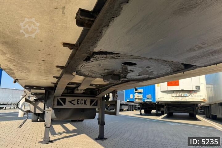 Kühl-/Tiefkühltransport Van Eck UT-2BI / 2 Axle / DHOLLANDIA