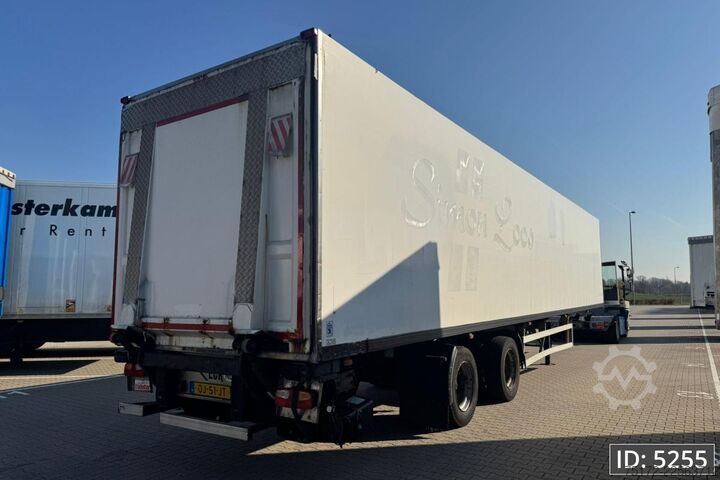 Kühl-/Tiefkühltransport Van Eck UT-2BI / 2 Axle / DHOLLANDIA