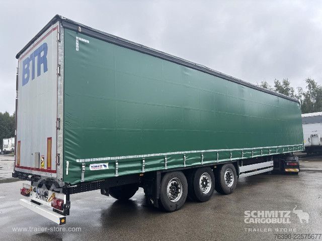 Auflieger mit Pritsche & Plane Schmitz Cargobull Semitrailer Curtainsider Standard
