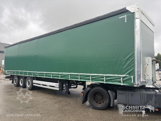 Auflieger mit Pritsche & Plane Schmitz Cargobull Semitrailer Curtainsider Standard