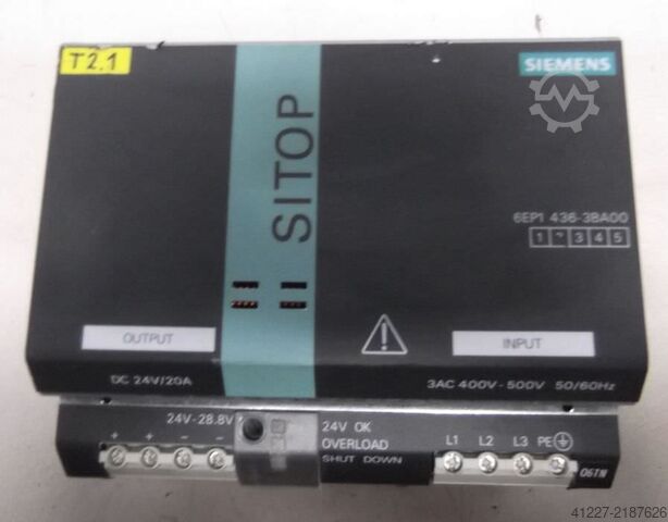 Stromrichter Siemens Sitop Power 20 6EP1436-3BA00