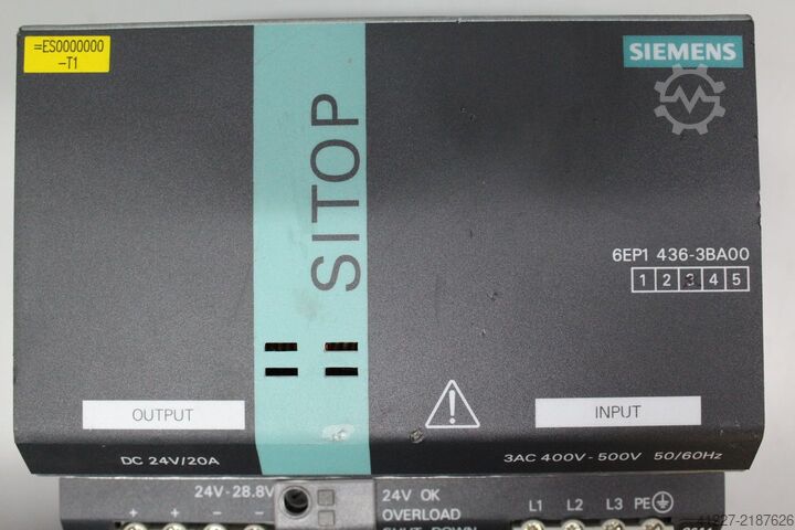 Stromrichter Siemens Sitop Power 20 6EP1436-3BA00