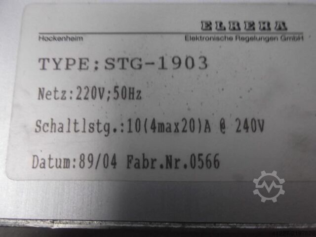 Stufenregler ELREHA STG-1903