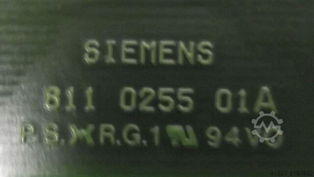 Steuerkarte Siemens 811 0255 01A