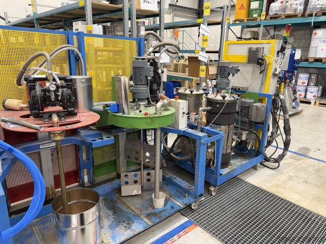 Polyurethane processing machine Tartler Nodopur VS-AR-2K