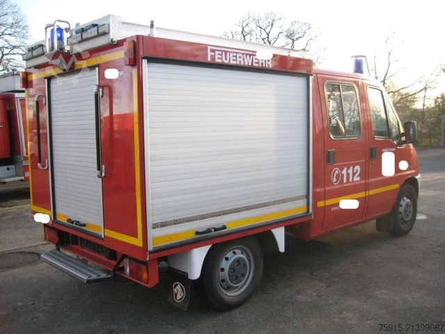Fire truck FIAT Ducato 2,0 Feuerwehr TSF /TÜV .000 KM