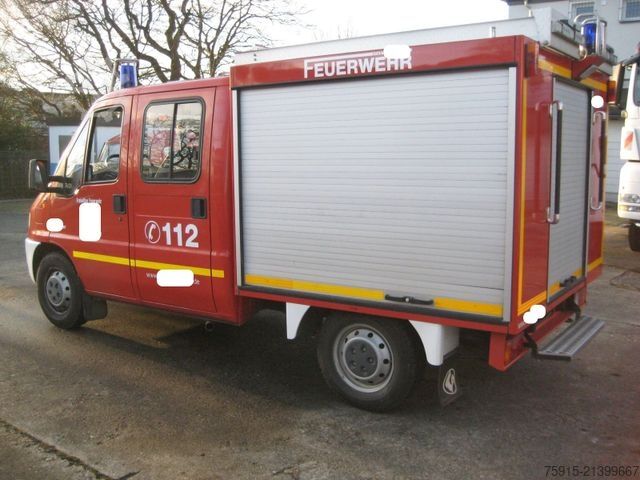 Fire truck FIAT Ducato 2,0 Feuerwehr TSF /TÜV .000 KM
