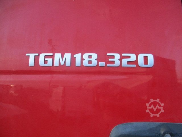 LKW mit Pritsche & Plane MAN TGM 18.320, LBW BÄR, TÜV bis 04/2027
