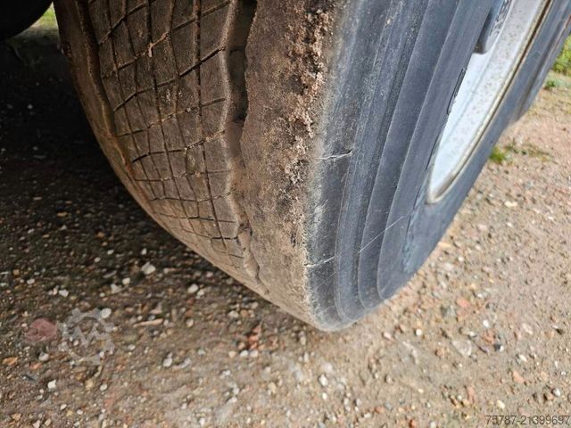 Tipper semitrailer REISCH 49 cbm, Pendelklappe, Lift, Lastmanometer, BPW