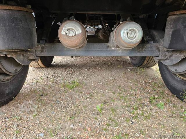 Tipper semitrailer REISCH 49 cbm, Pendelklappe, Lift, Lastmanometer, BPW