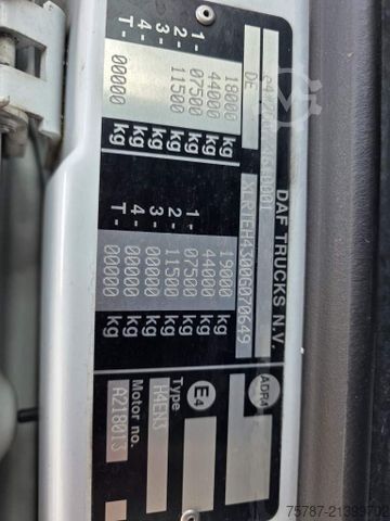 Standard SZM DAF XF 460 SSC, Retrader, Standklima, Euro 6