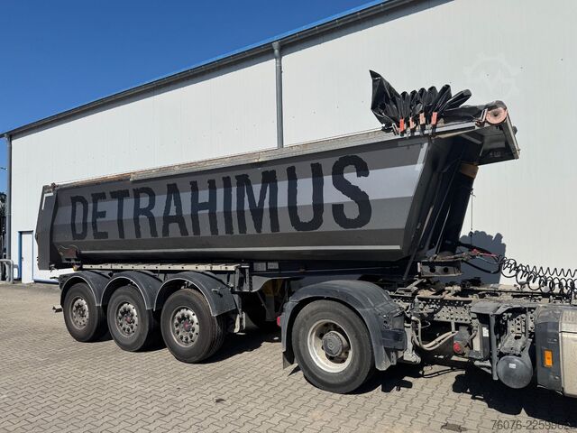 Tipper semitrailer FLIEGL 3 Achs Stahl 24,5 cbm Stone Master light